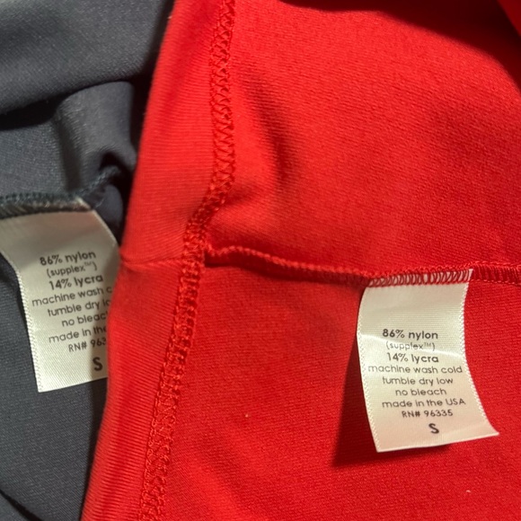 Set Of Two Susana Monaco Women S Gray Red Stretch Mini Dress - Picture 4 of 11